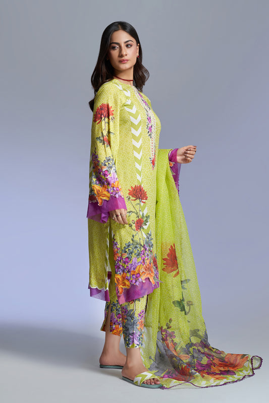 Floral Green